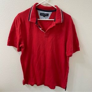 American classic Russell Simmons polo shirt red medium